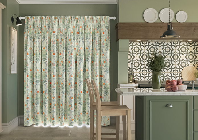Cotswold Faux Silk, Persimmon - Made to Measure Curtain - Image 7